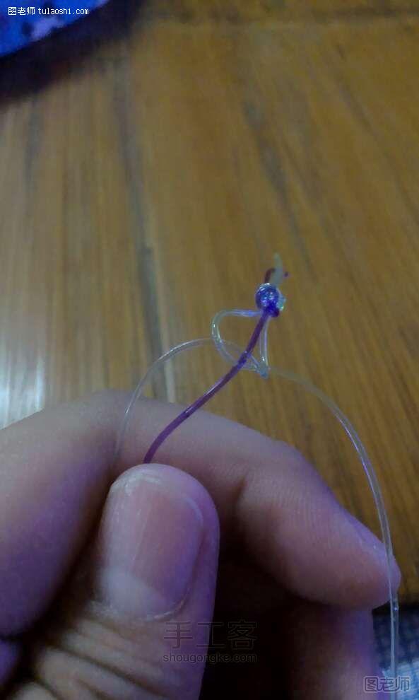 【图文】手工编织图片教程 塑料绳编织之二