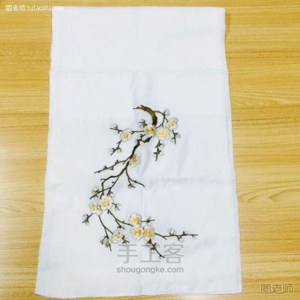 编织教程图解【图】 刺绣 围巾--刘姐手作