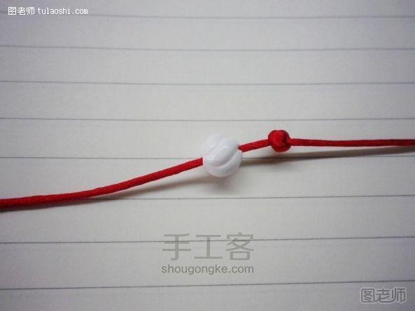 手工编织教程【图】 中国风金刚结手绳“无念”