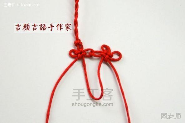 编织教程图解【图文】 夏日中国结手绳脚绳心中的花