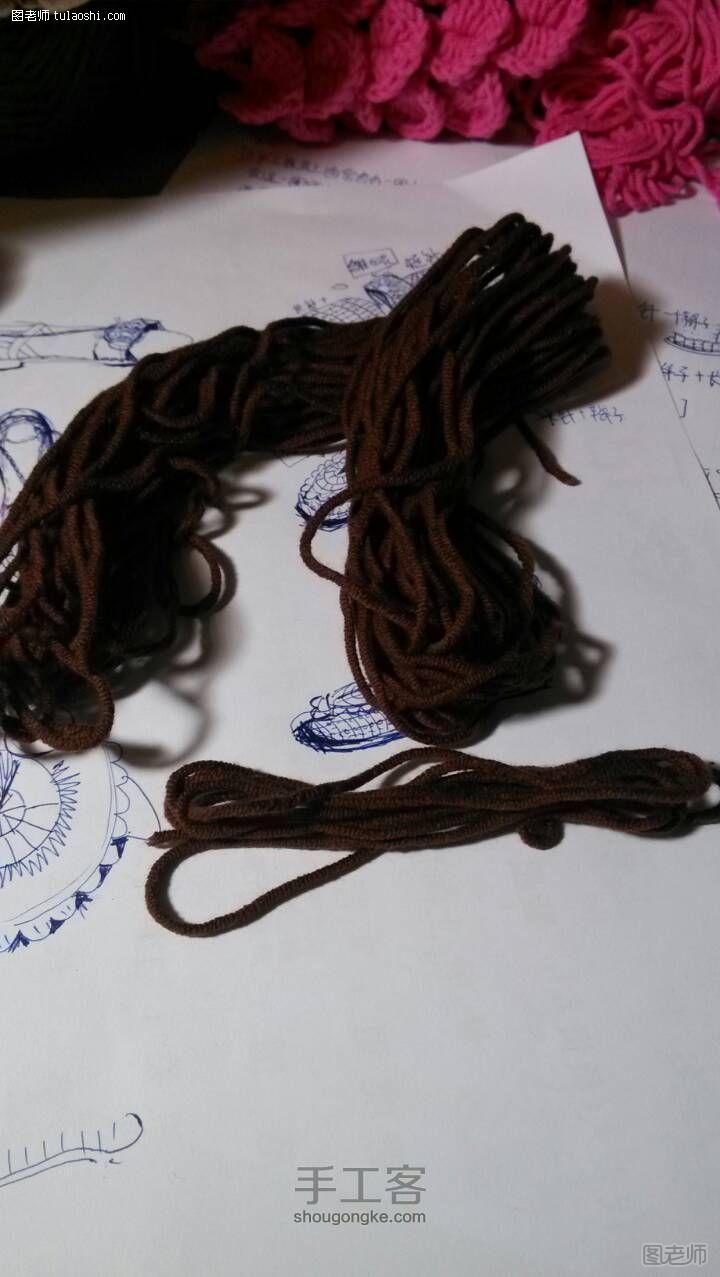 编织diy教程 猫线团的毛线娃娃