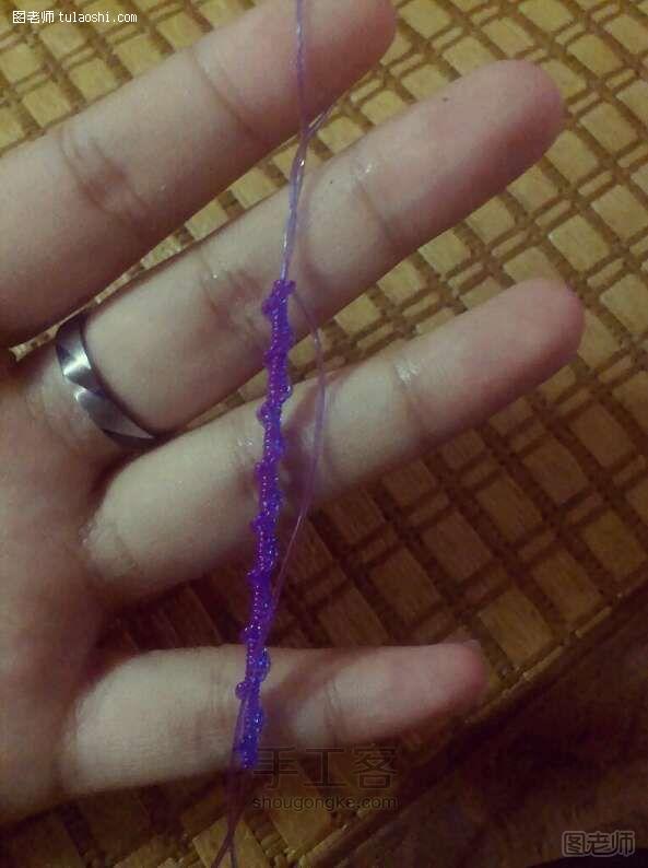 【图】手工编织图解教程 塑料绳编织方法
