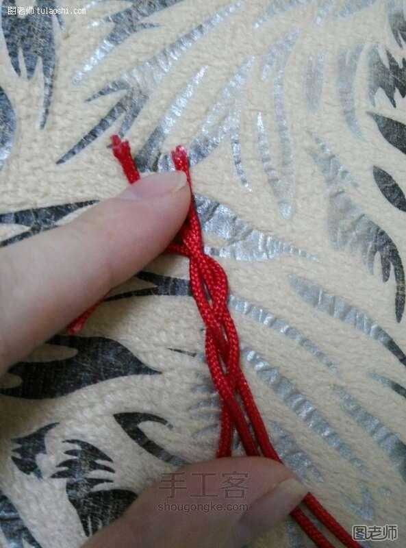 【图】手工编织教程 毛线如何美美的参与到手绳中
