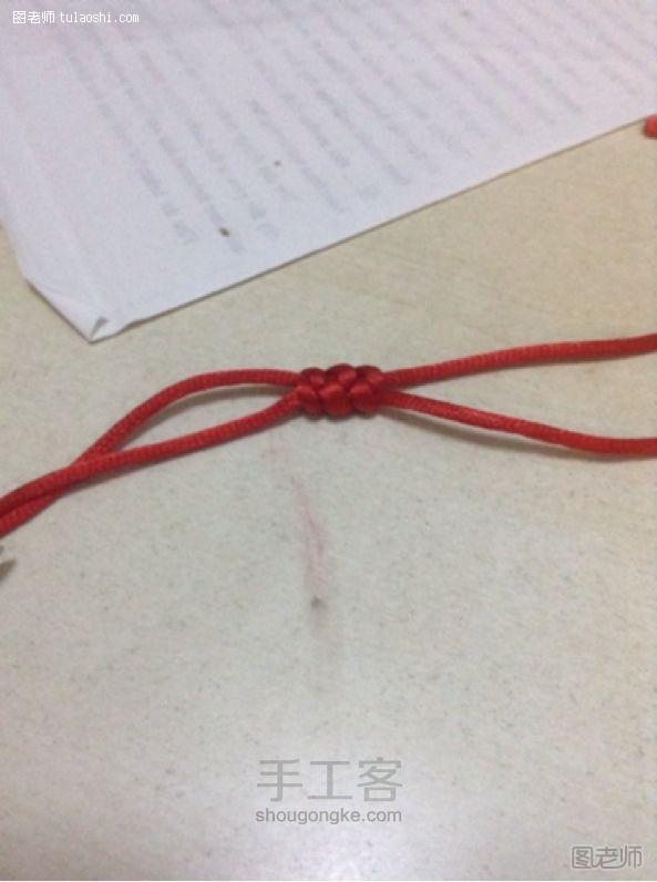 手工编织图解教程【图】 中国结—蛇结编织方法