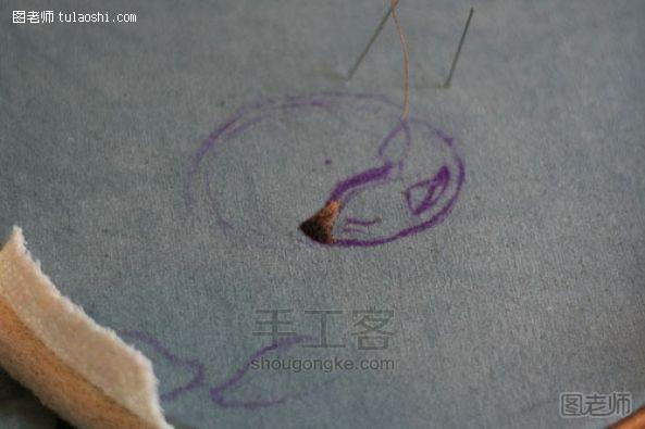 手工编织教程【图文】 艺术家手下的原创刺绣小鹿