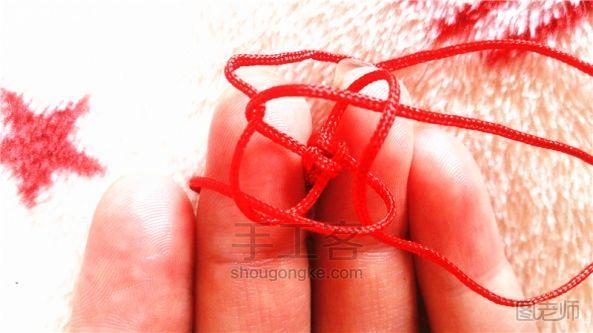 手工编织教程 步步高升结手链编织教程