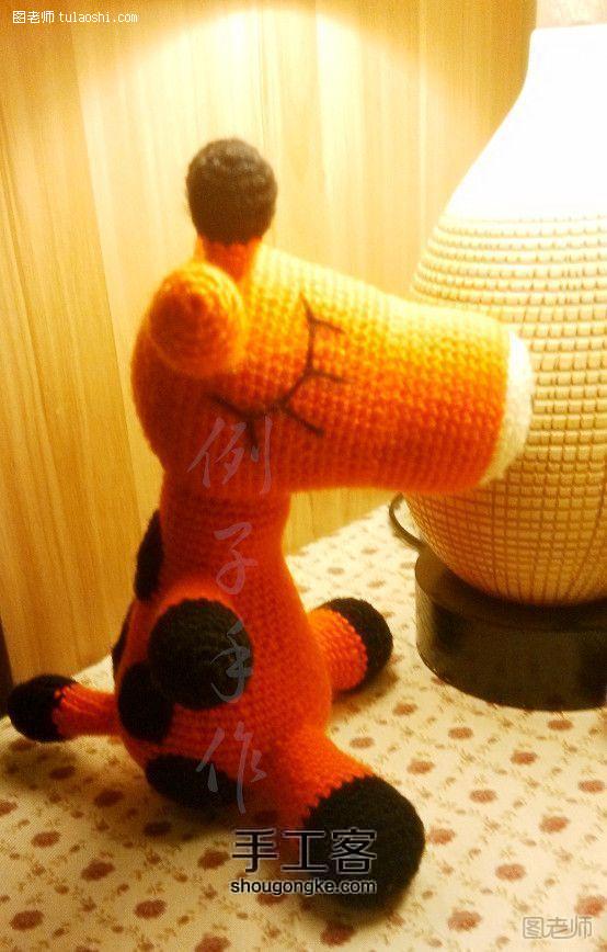 【图】手工编织教程 炒鸡萌萌哒的长颈鹿萌萌橙