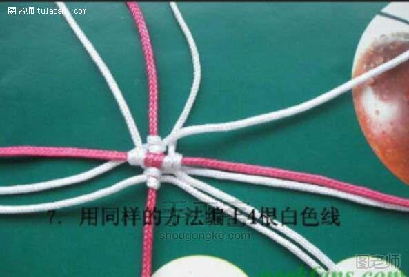 【图】手工编织图片教程 手把手教你编个心形耳环