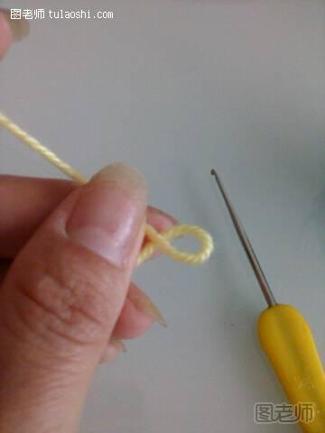 手工编织教程【图文】 两种环状起针方法