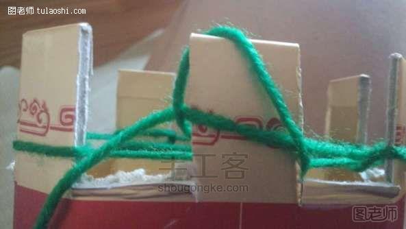 【图】手工编织教程 巧织围巾教程