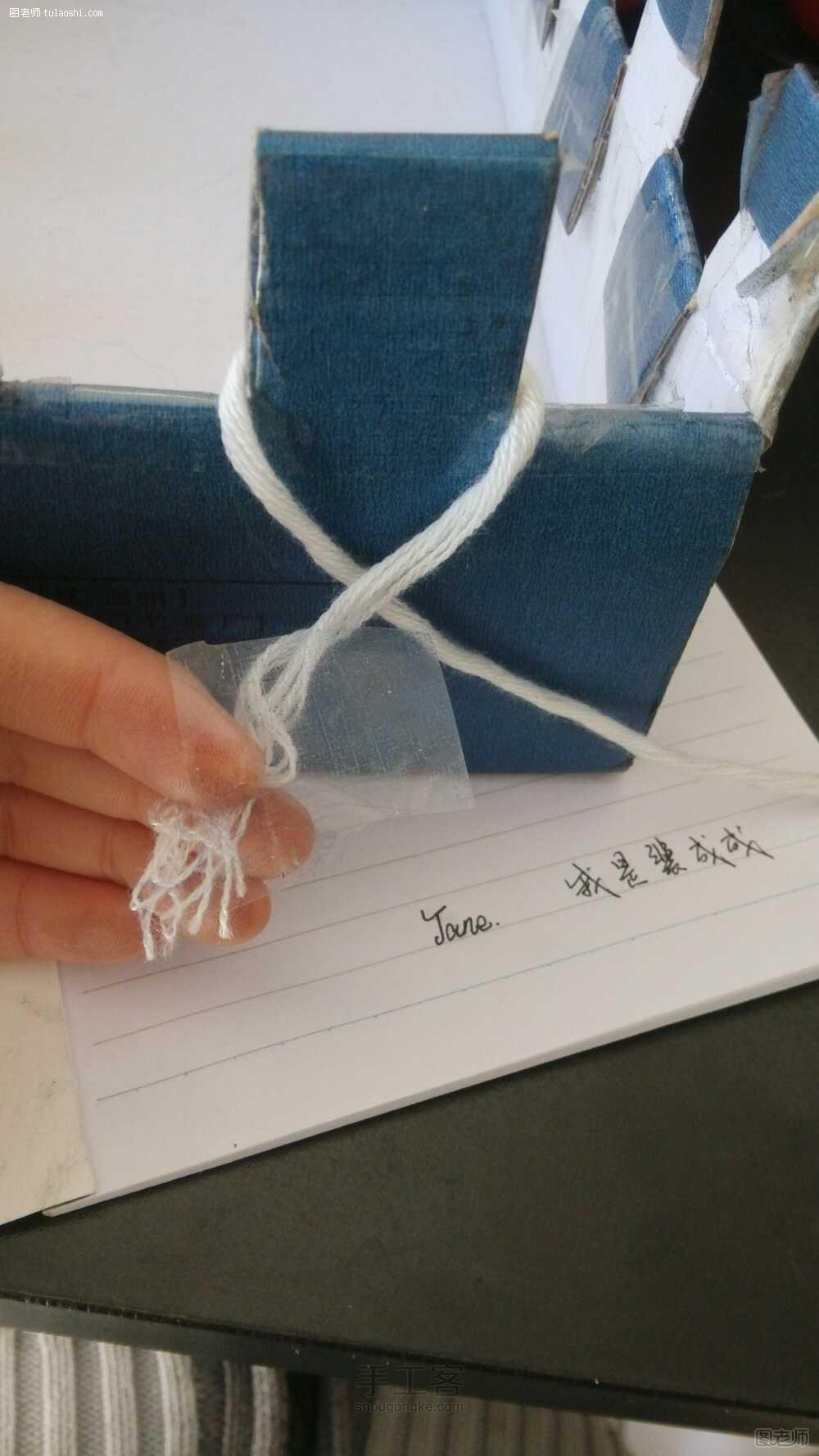 手工编织图片教程【图】 史上最简单的围巾