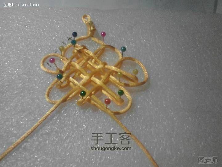 手工编织教程 暖暖中国结 秀气可爱版