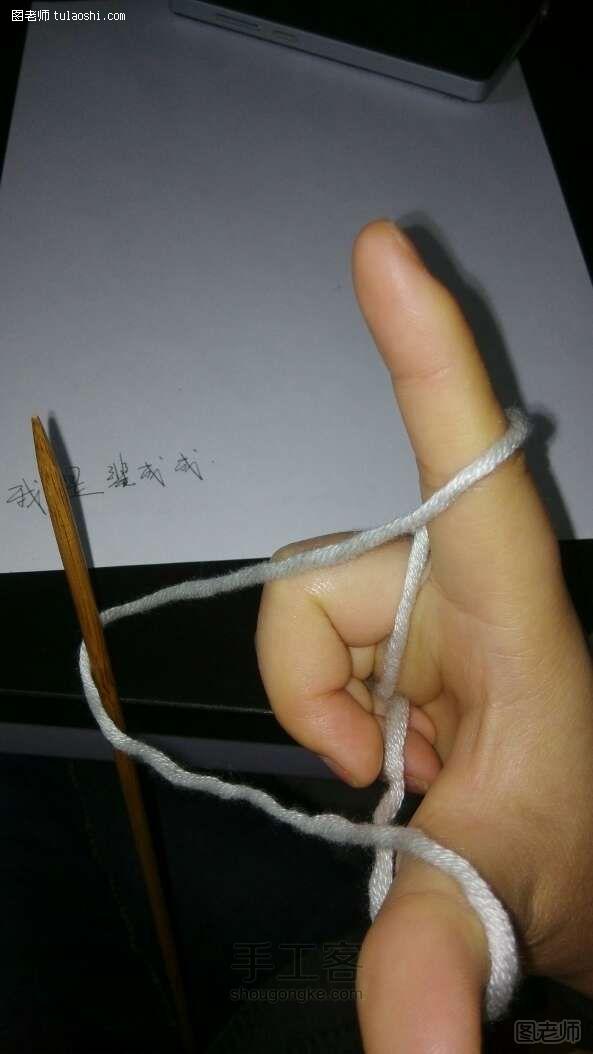 手工编织图解教程 史上最简单的毛线起针