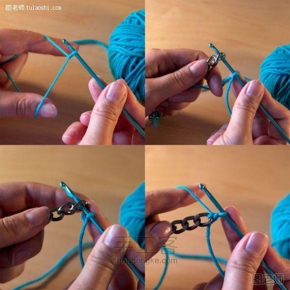 【图文】diy编织教程 圣诞礼物——编织特色项链