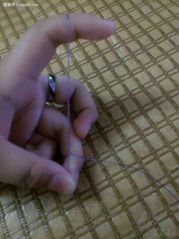 【图】手工编织图解教程 塑料绳编织方法