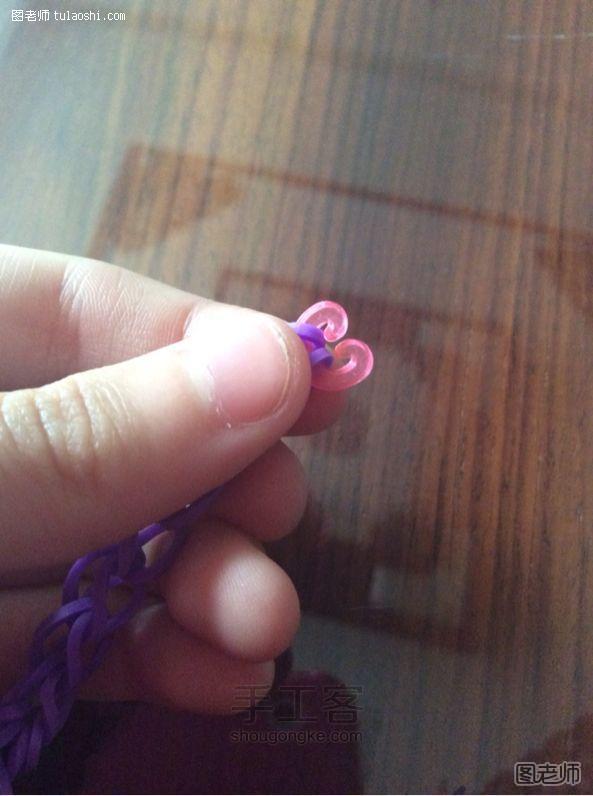 手工编织教程【图文】 橡皮筋手链
