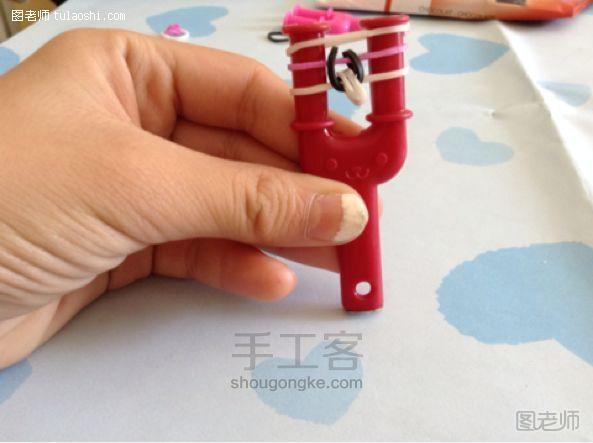 【图】手工编织教程 超详细彩虹织机 美腻的手链 