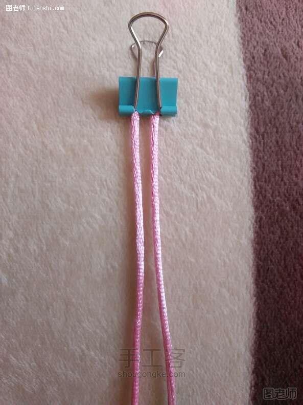【图】手工编织教程 简单串珠手链
