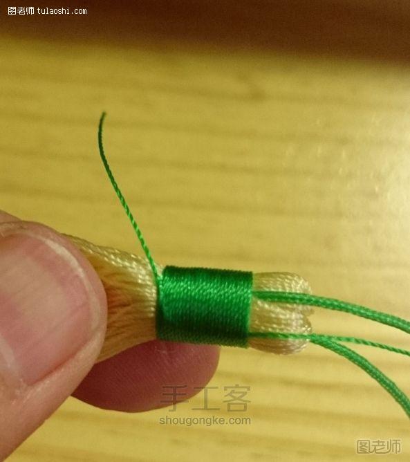 【图文】手工编织教程 一个挺拔的流苏是怎样长成的