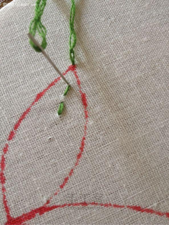 手工编织教程 让刺绣变得很有爱的制作教程