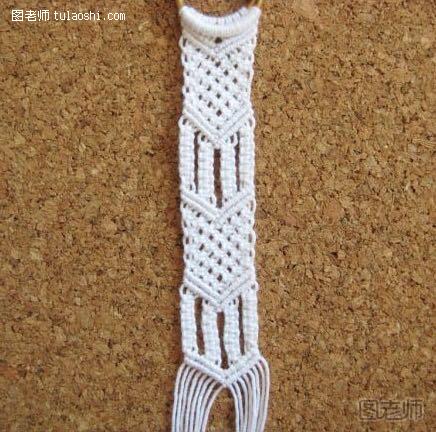 【图文】手工编织图片教程 金属环+白色棉绳=？