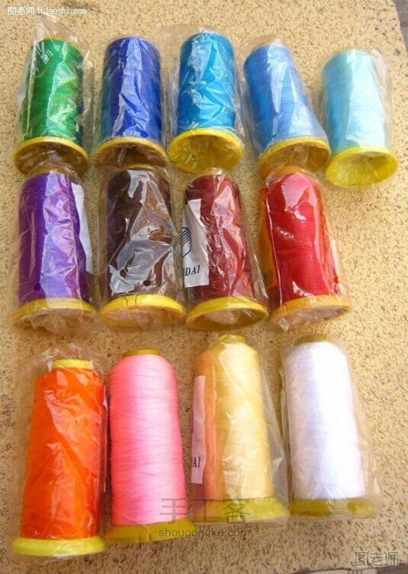 【图文】手工编织教程 一个挺拔的流苏是怎样长成的