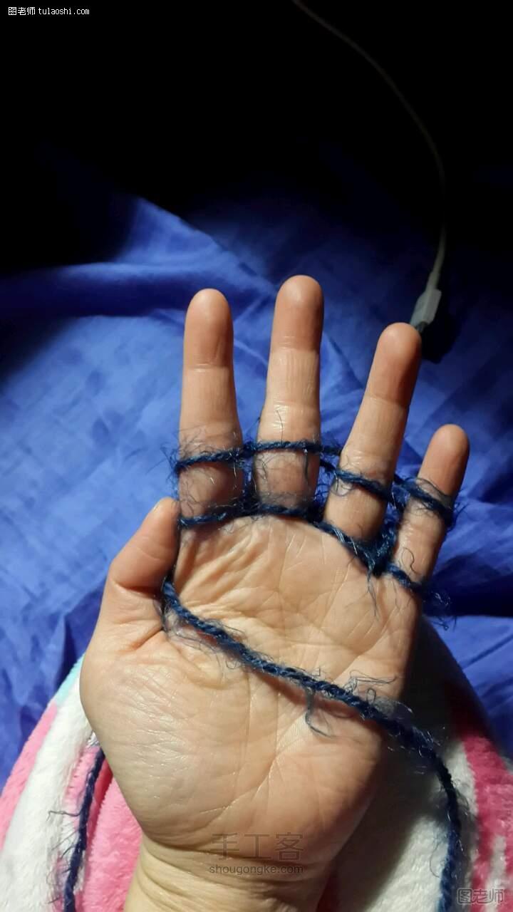 编织教程图解【图文】 手指织围巾制作教程