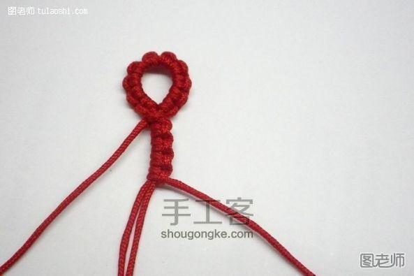 【图】手工编织图解教程 中国结红手绳-在路上