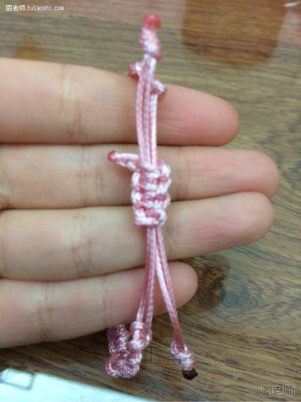 编织diy教程【图】 蜡绳编织手链