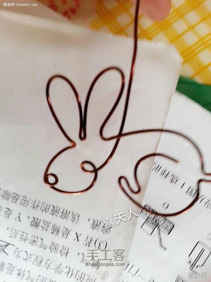 编织教程图解【图】 兔子