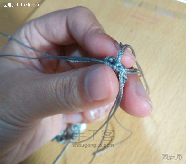 【图文】手工编织教程 砗磲Macrame手链
