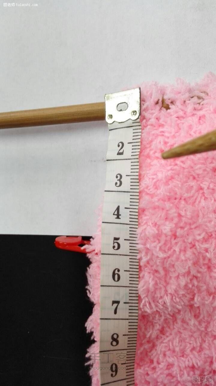 手工编织图片教程【图】 带图纸的可爱kt猫绒线背心教程
