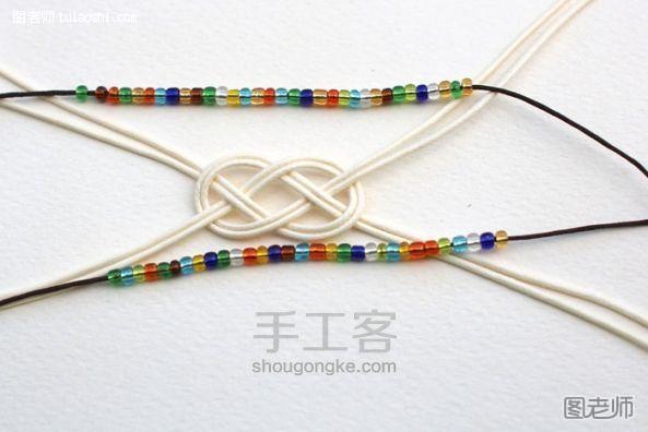 【图文】编织教程图解 欧美风五彩玻璃珠手绳