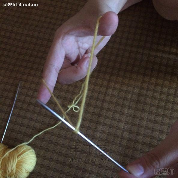 【图文】手工编织图解教程 教你织围巾或茶杯垫手法