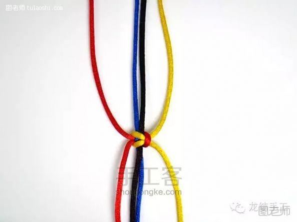 【图文】diy编织教程 蛇结的变化-双蛇结的编法