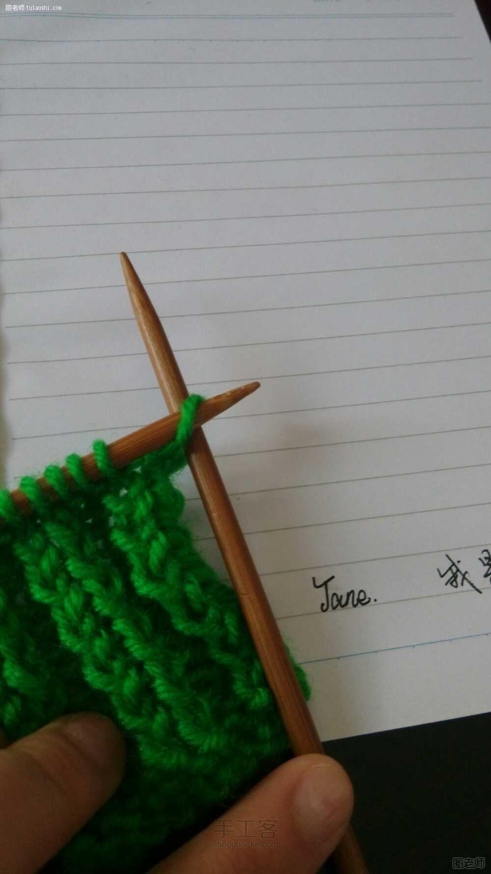 【图文】手工编织图解教程 史上最简单的编织换线