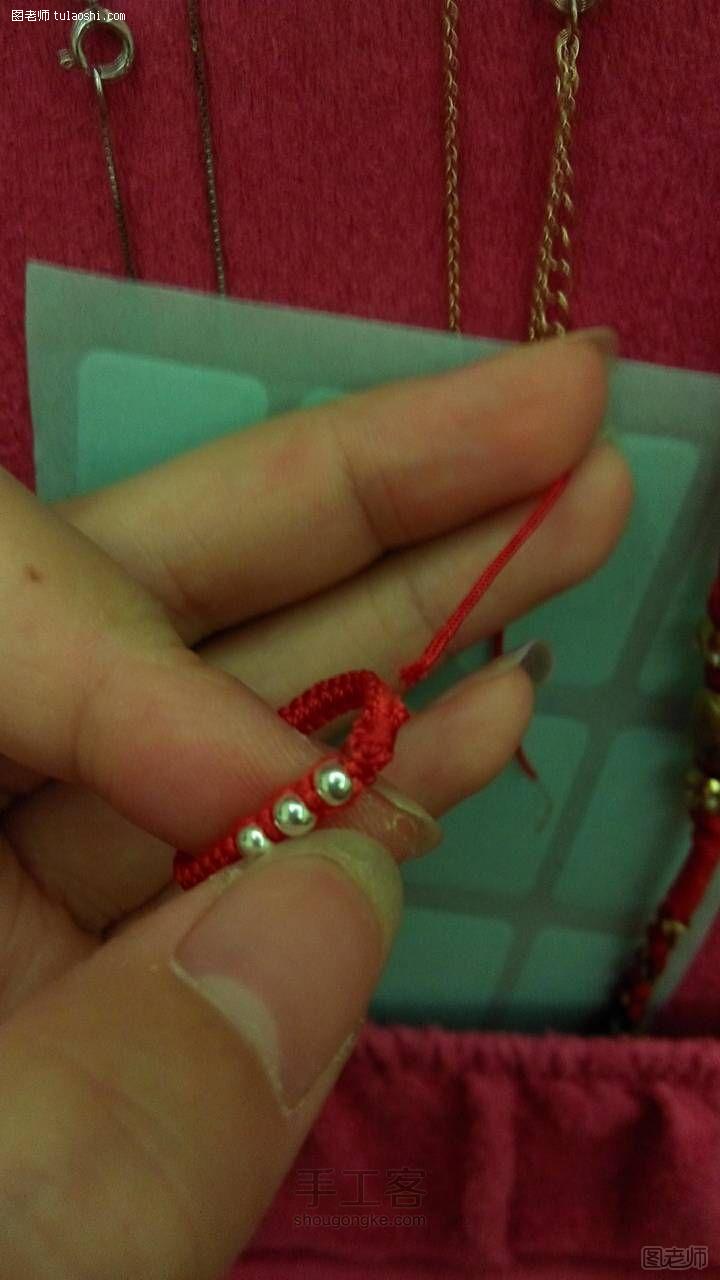 【图文】手工编织教程 红绳戒指