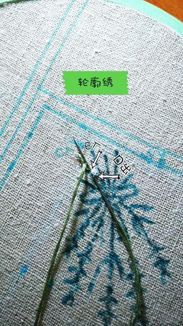 【图】diy编织教程 薰衣草束口袋