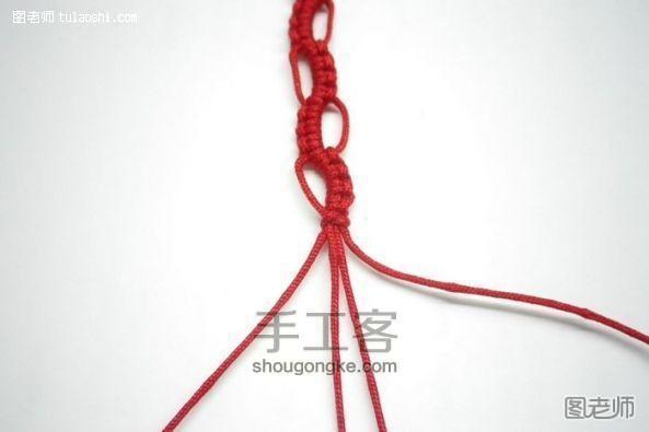 【图】手工编织图解教程 中国结红手绳-在路上