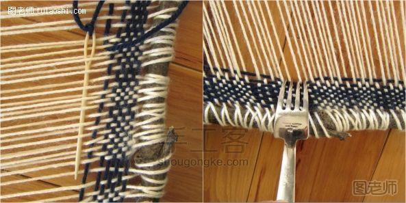 手工编织图解教程 DIY树枝编织装饰品教程 