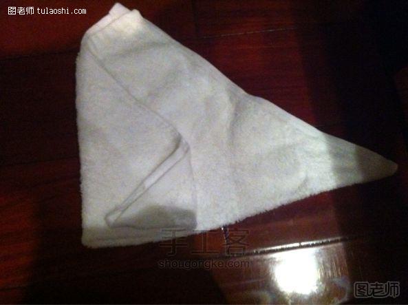 【图】编织diy教程 最简单常见的毛巾折叠方法