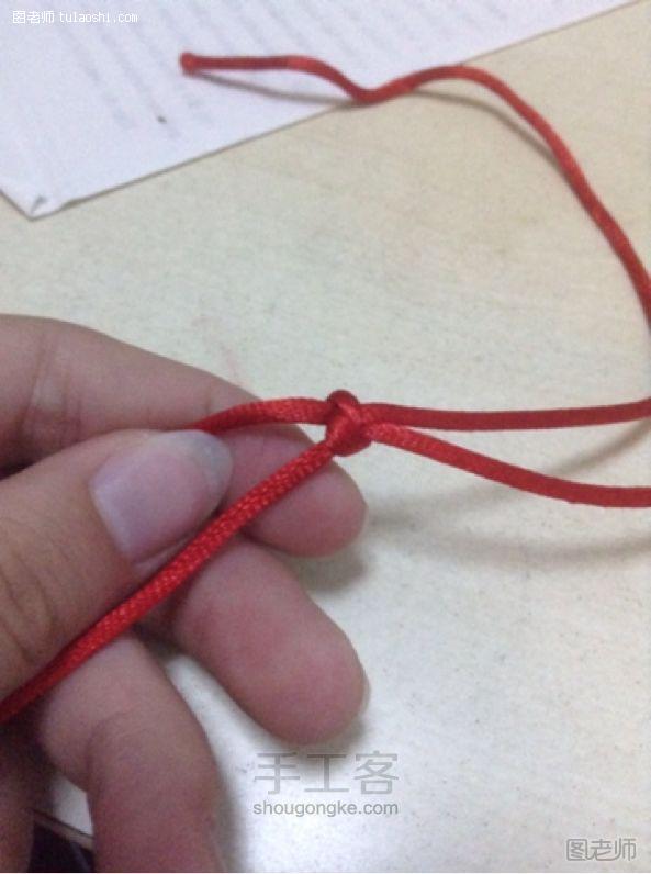 手工编织图解教程【图】 中国结—蛇结编织方法