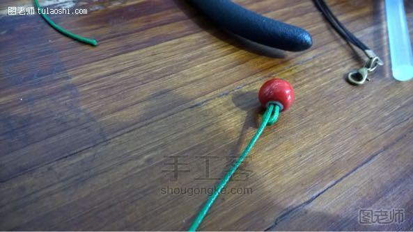 手工编织教程 草莓手链