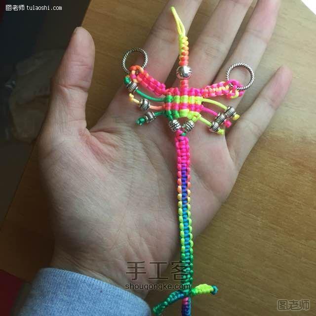 手工编织教程 “星座萩”气死天蝎座的绳编手链