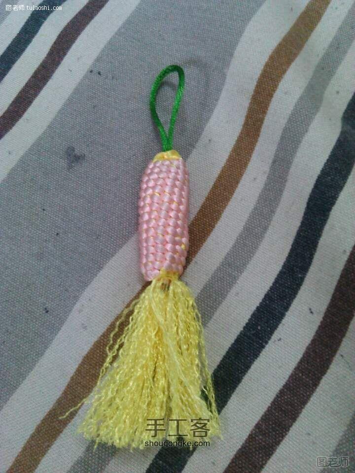 手工编织图片教程【图】 玉米