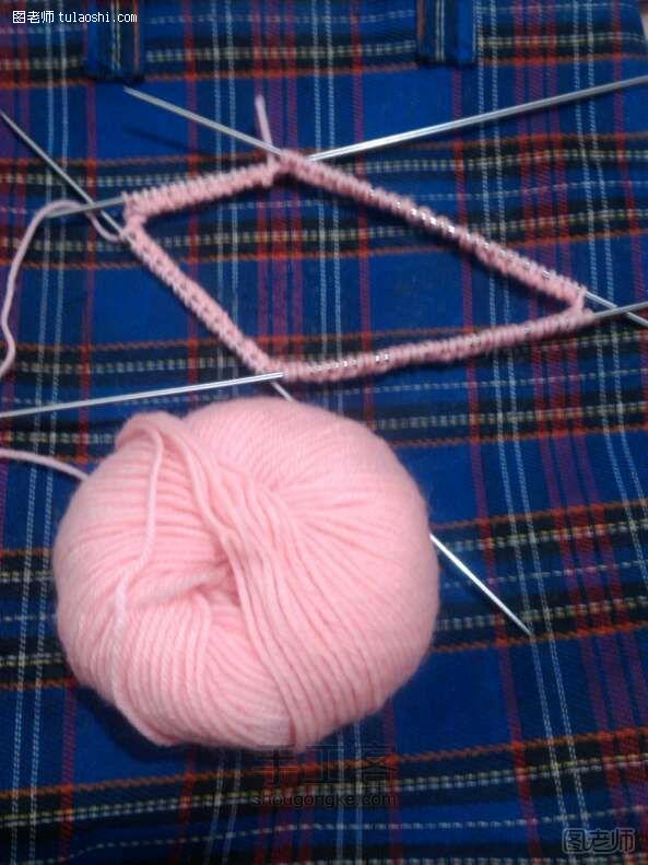 【图】手工编织教程 可爱兔兔帽子编织方法