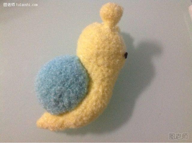 【图文】手工编织图解教程 可爱小蜗牛