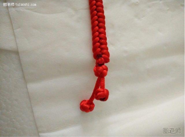 【图文】手工编织图片教程 自制红绳手链