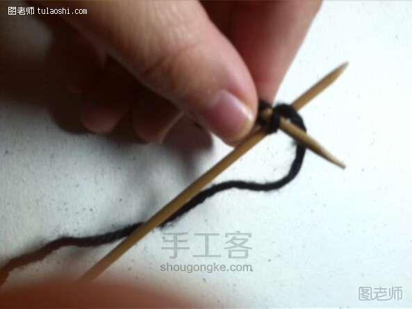 【图】手工编织图片教程 平针织法