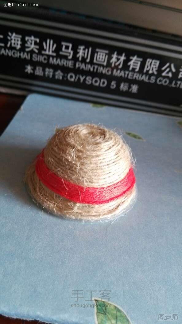 【图文】手工编织教程 傻傻温暖的小草帽创意diy
